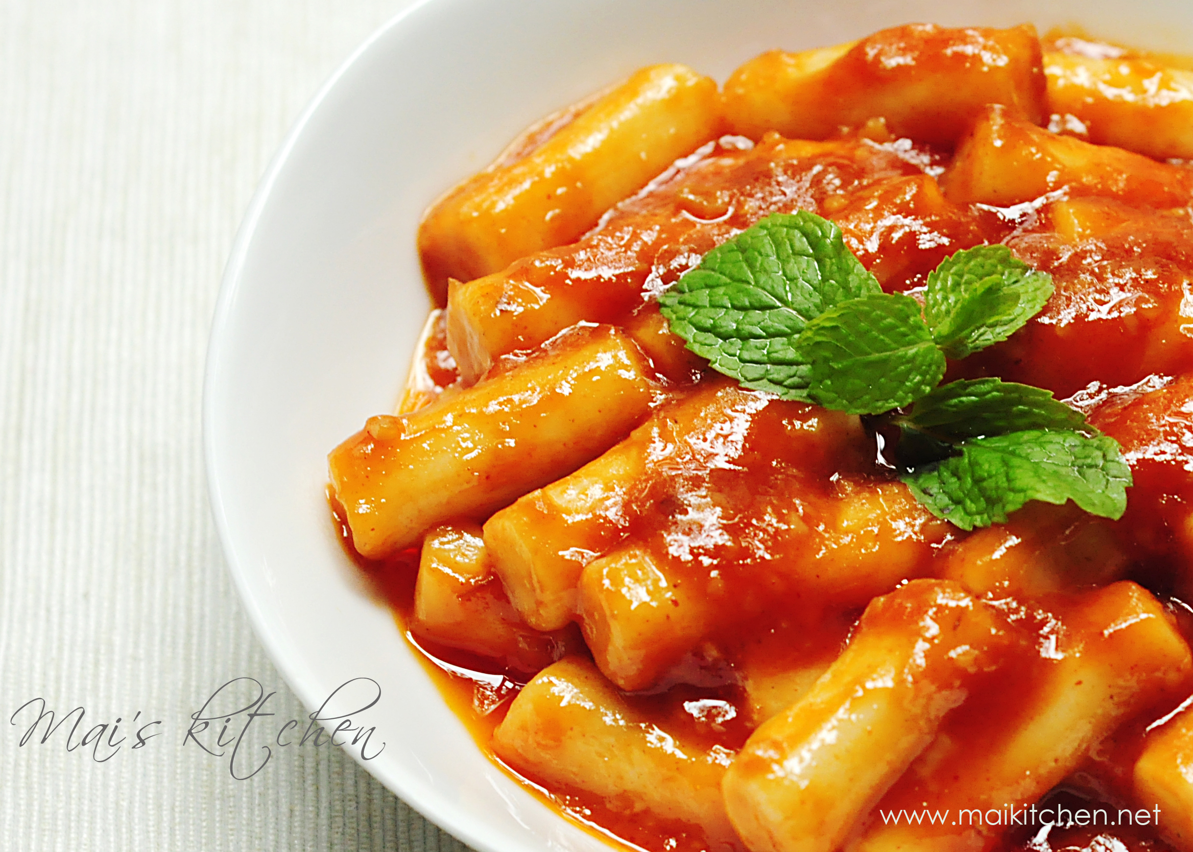 Bánh nếp xào cay - Tokbokki Hàn Quốc