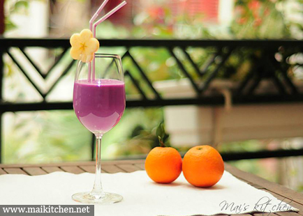  Sinh tố khoai lang tím