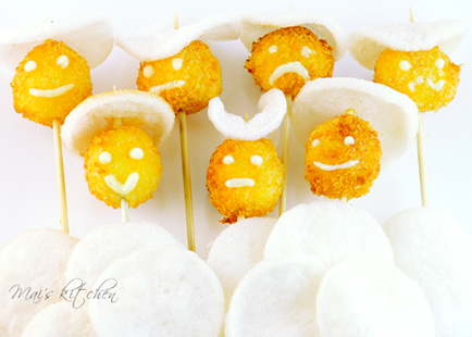 Trứng chim cút chiên xù